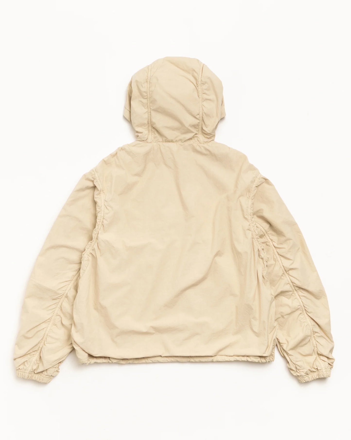 DOUBLE COTTON HOODED JACKET