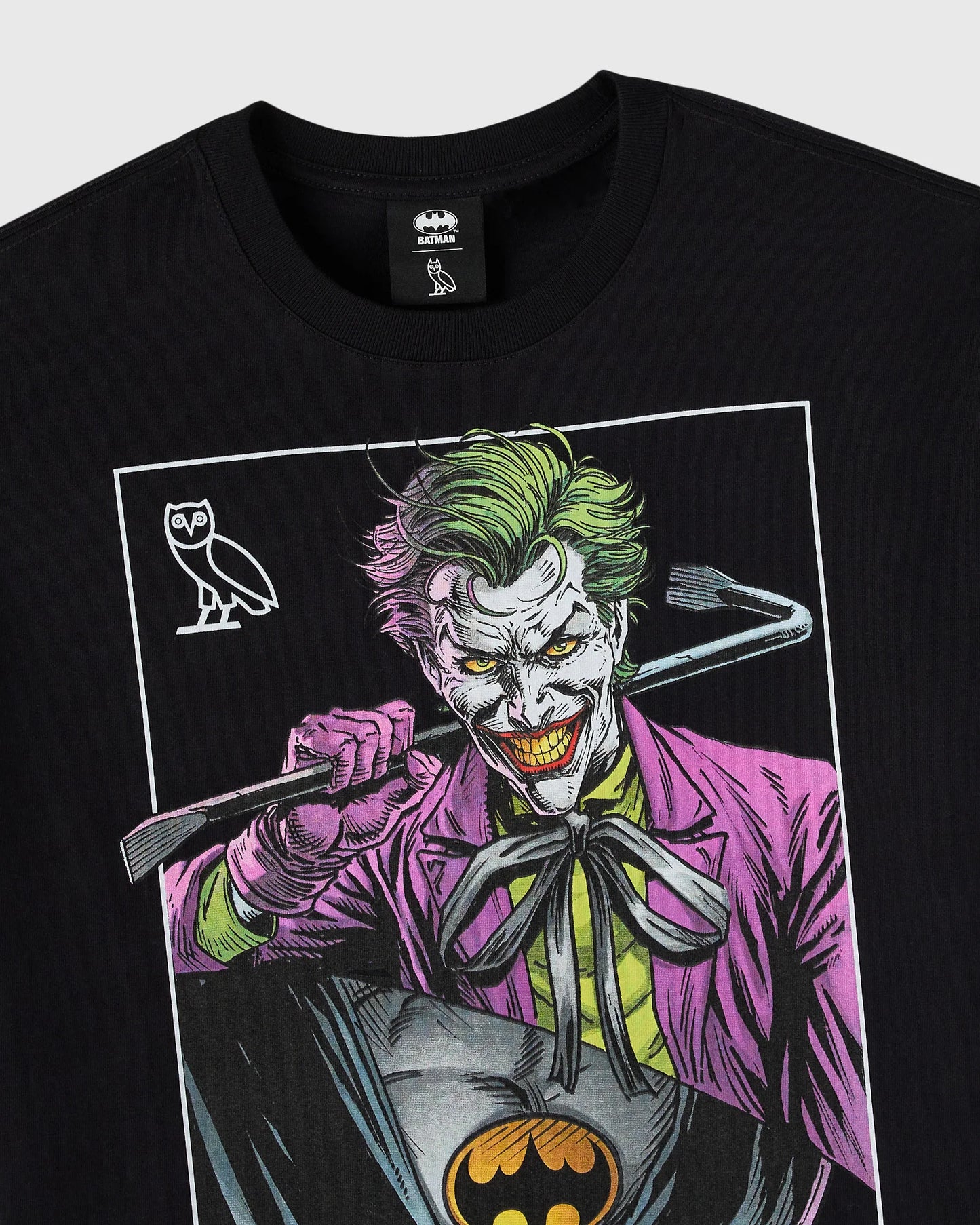 Batman The Joker Mirror Tee Black