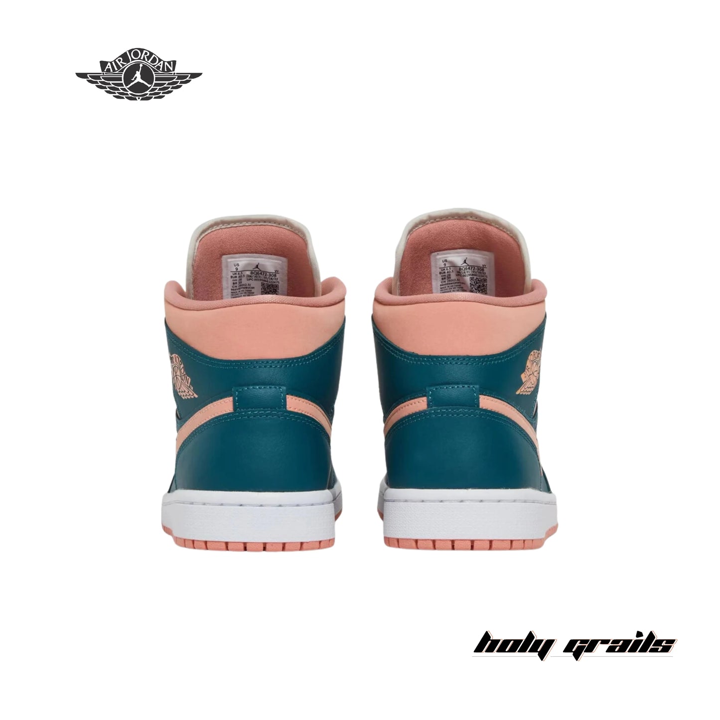 Nike Air Jordan 1 Mid Dark Teal Green