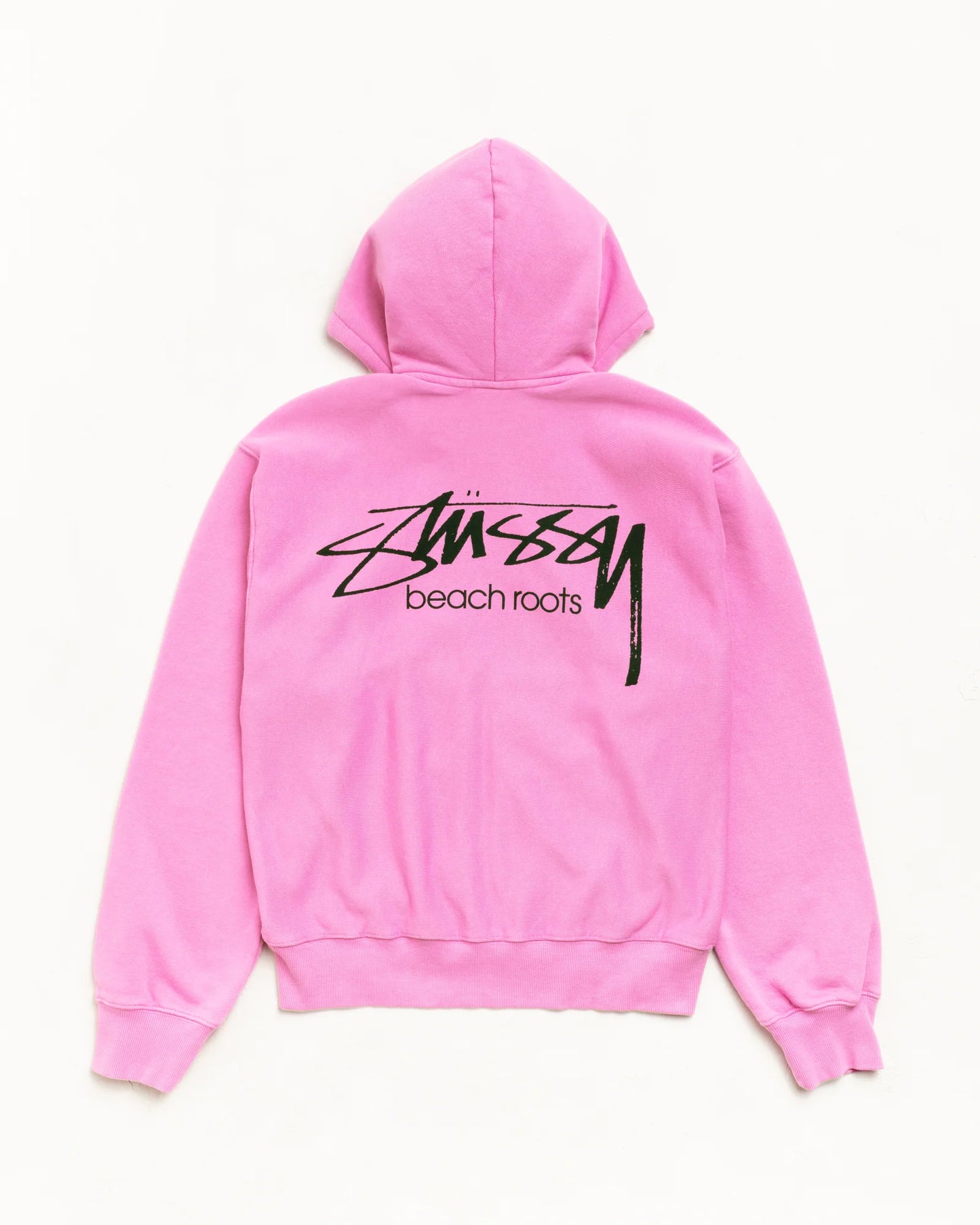 BEACH ROOTS ZIP HOODIE GARMENT DYED