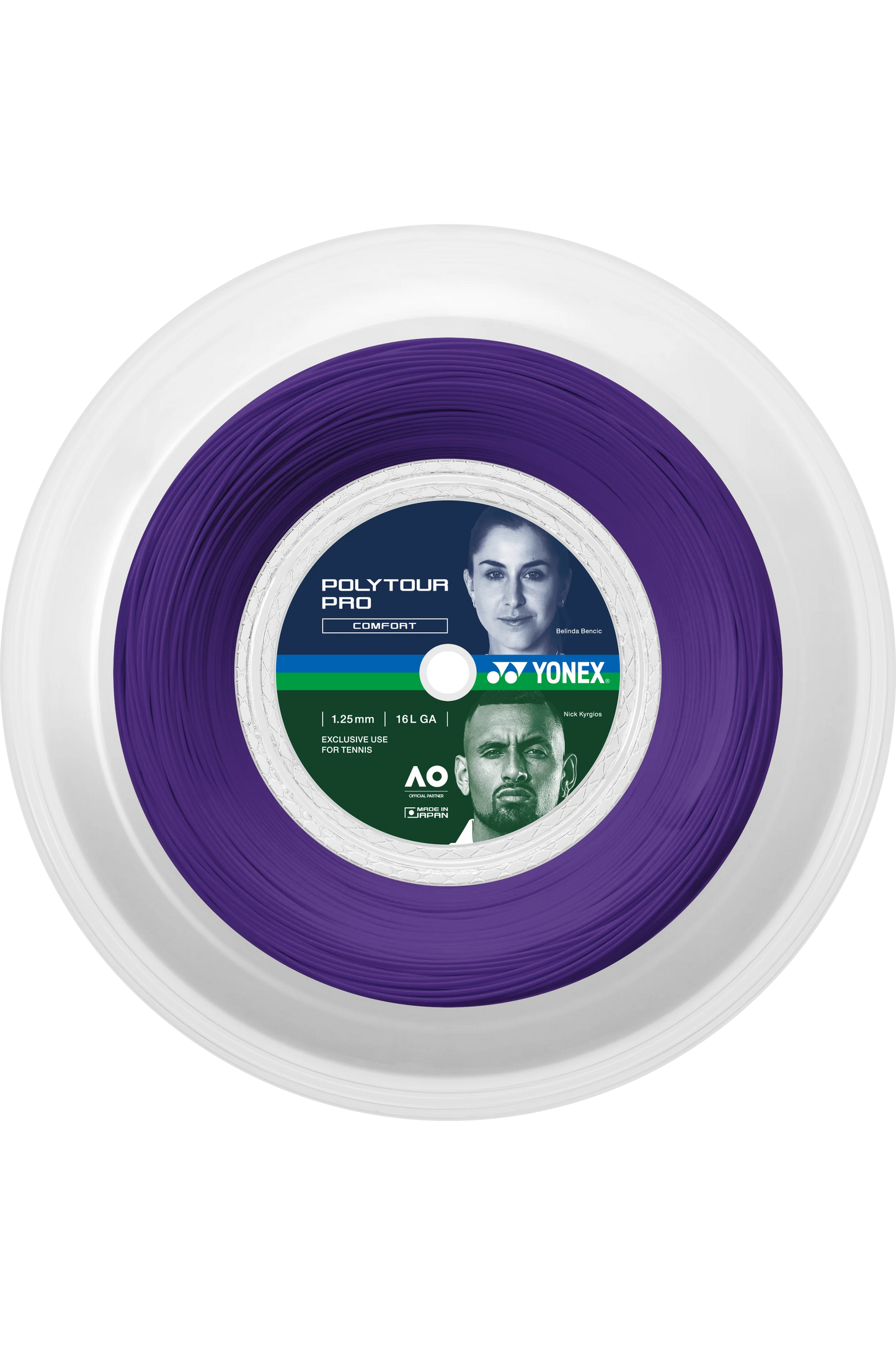 POLYTOUR PRO 125 REEL MIDNIGHT PURPLE