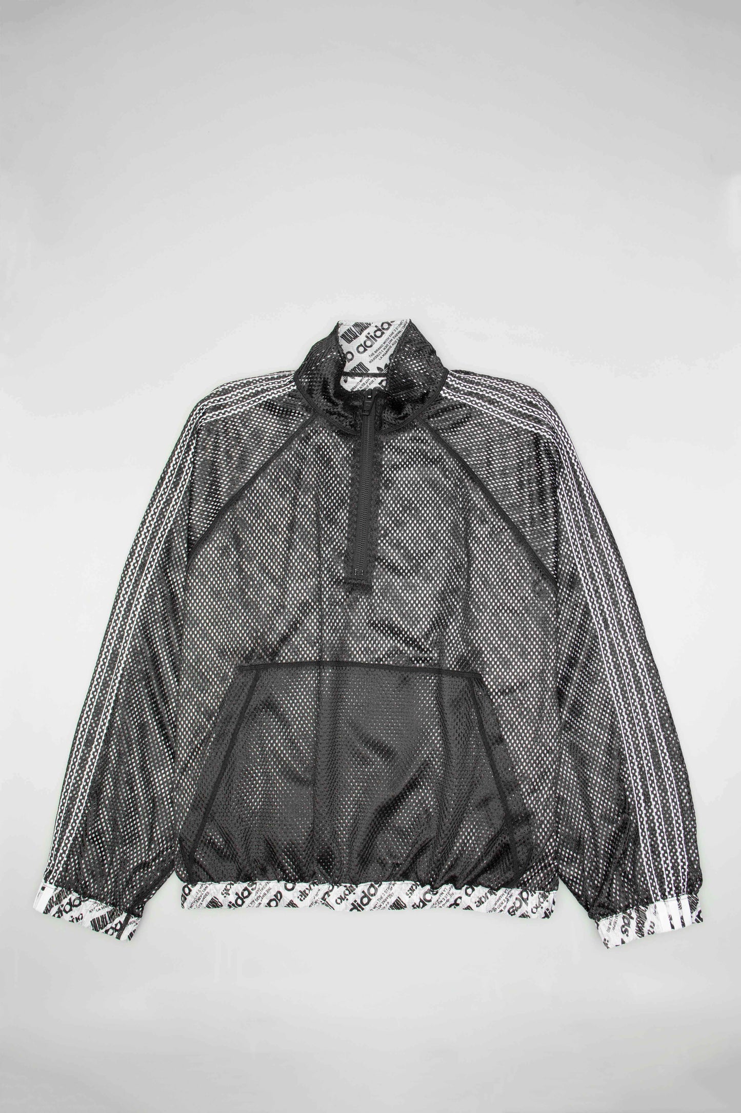Alexander Wang Collection Mens Windbreaker White Black