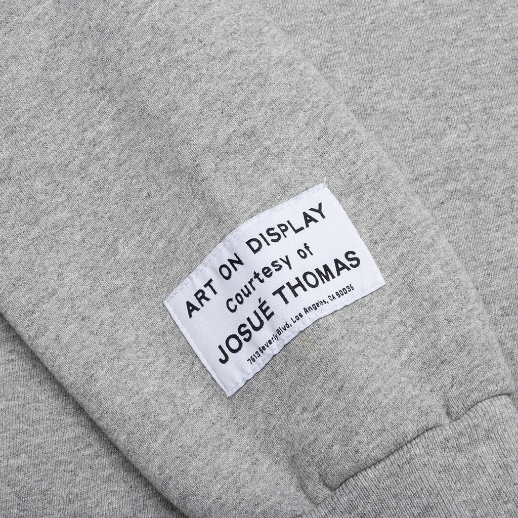 Art Dept Crew Neck Sweatshirt Heather Grey