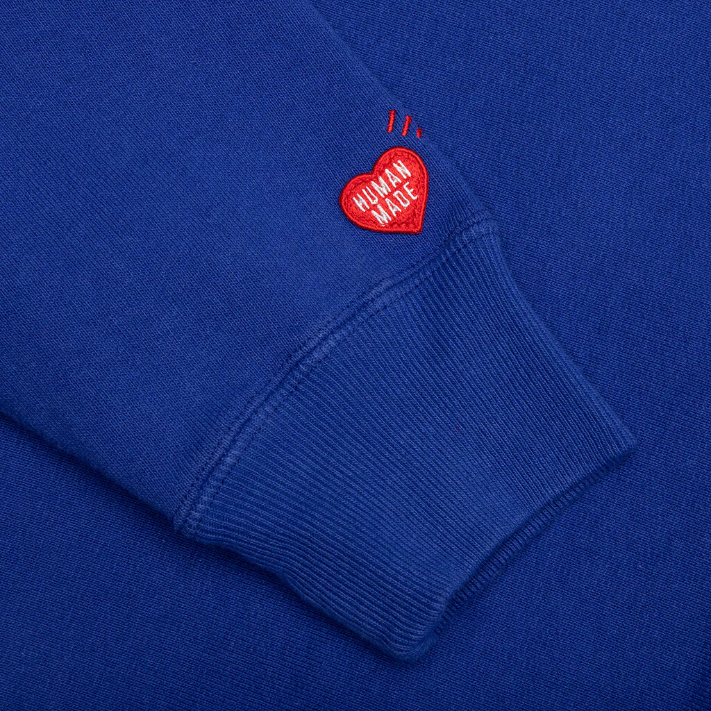 Heavy Weight Hoodie 1 Blue