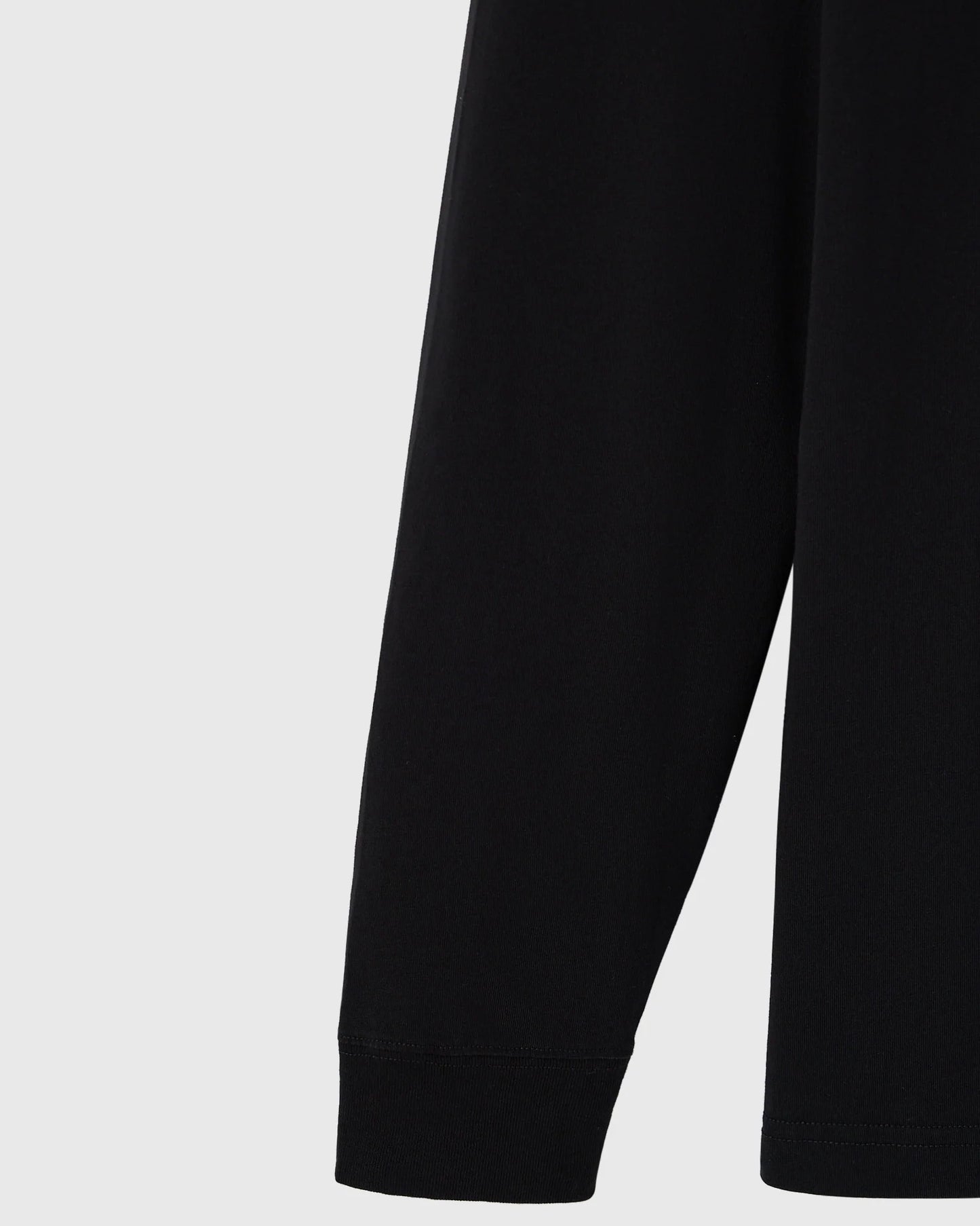 Collegiate Long Sleeve Tee Black