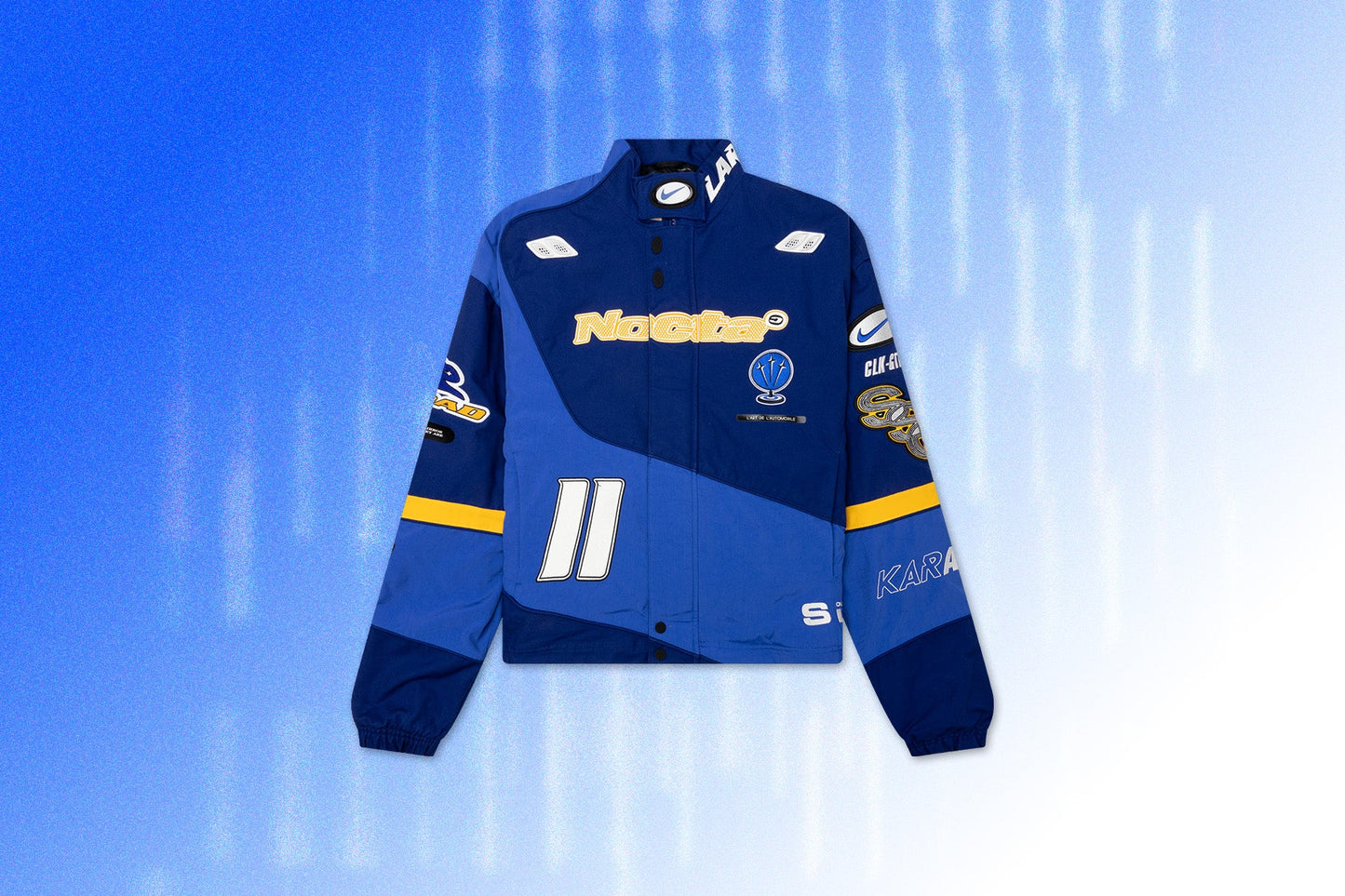 NRG Nocta LArt Racing Jacket Deep Royal Blue Racer Blue Phantom