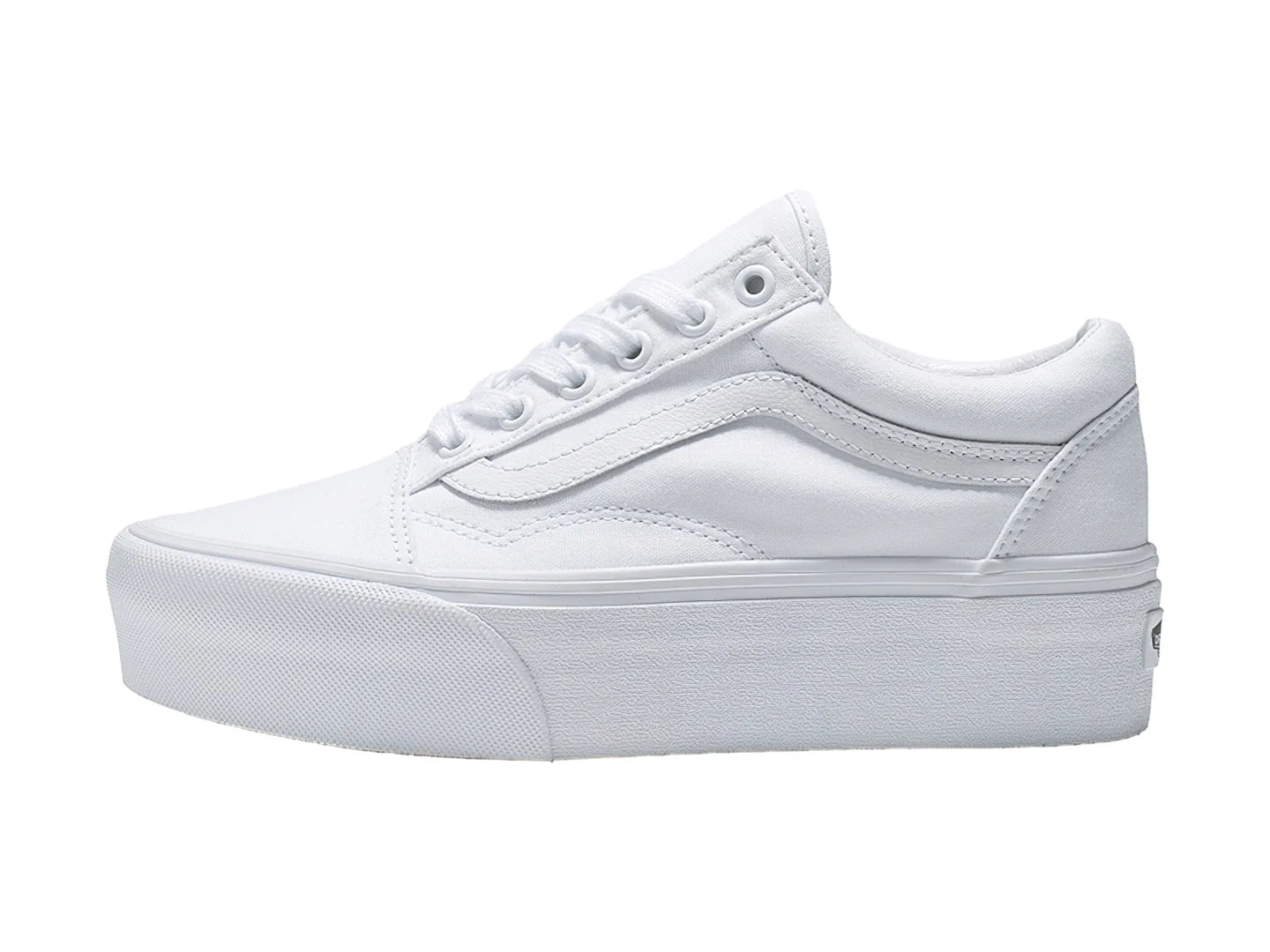 Tenis Vans Old Skool Stackform Blancos para Mujer