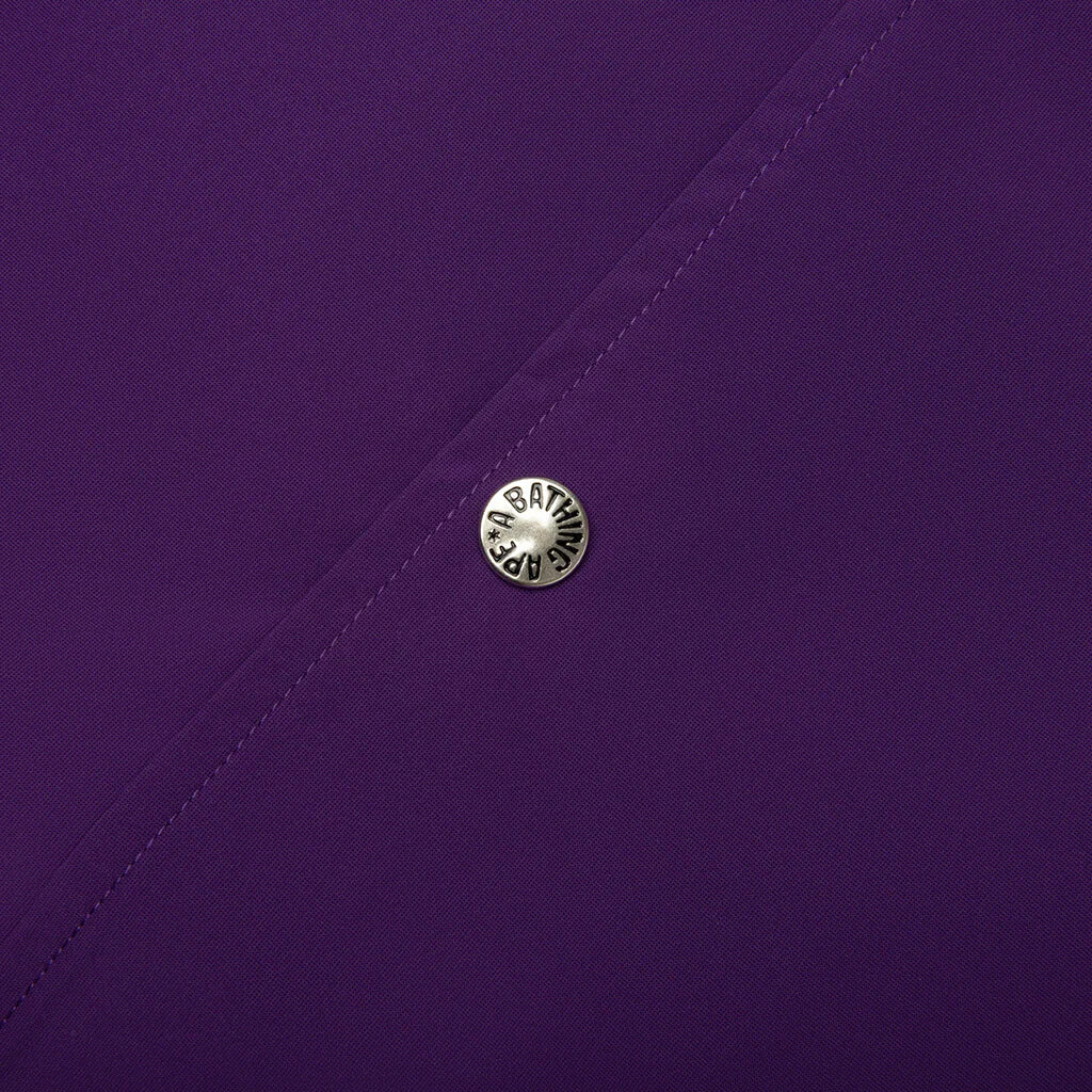College Coach Jacket Purple