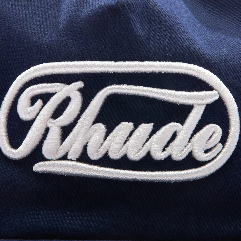 Patch Trucker Hat Navy White