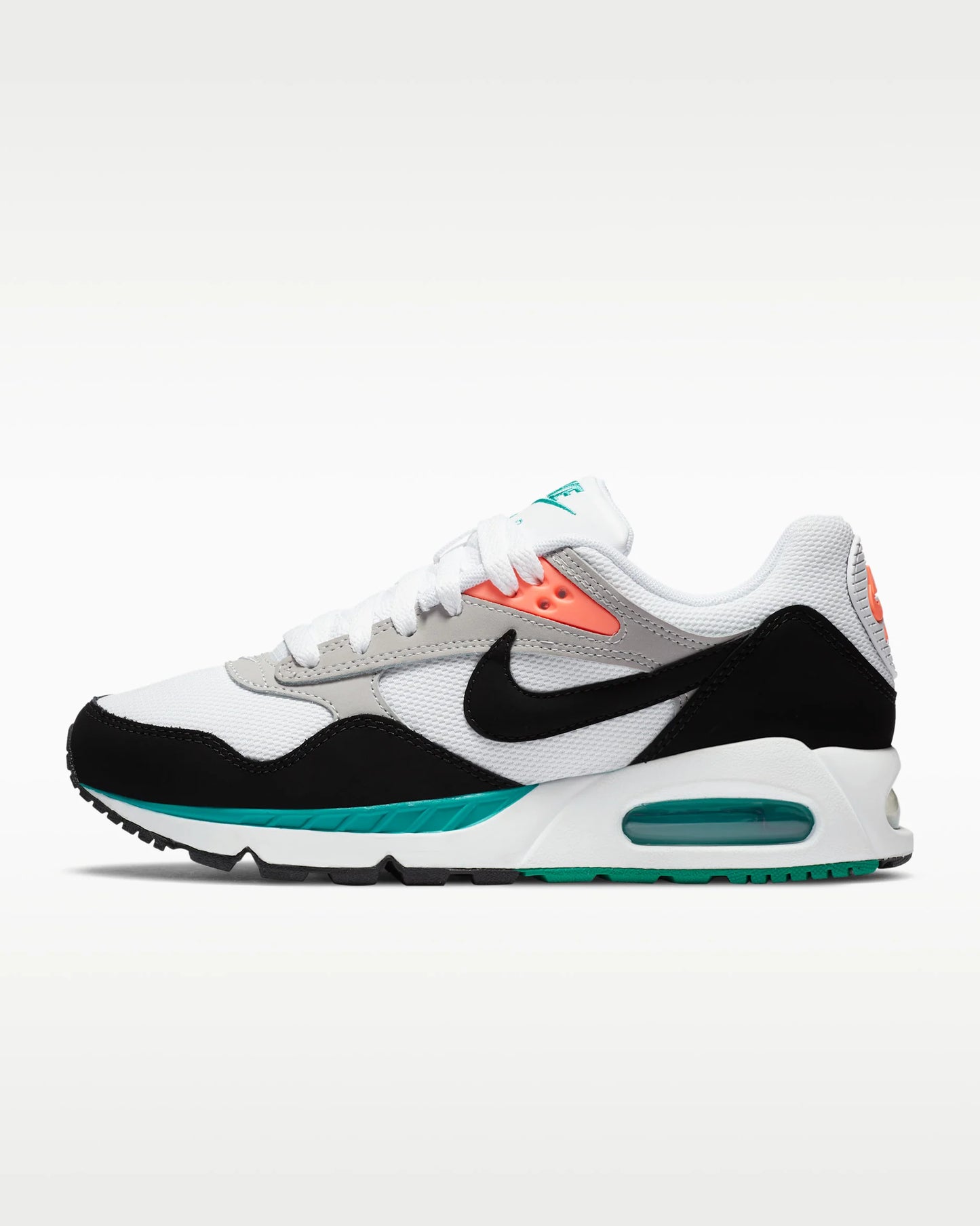 Nike Air Max Correlate Blanc Noir avec accents Turquoise Orange