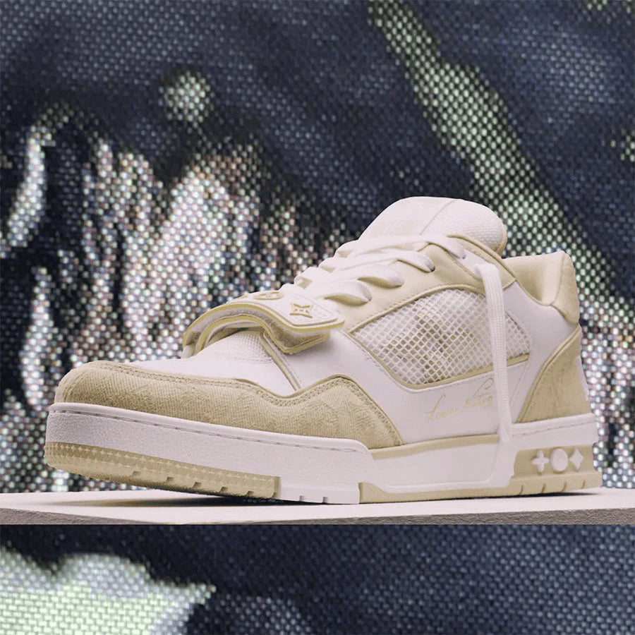 Louis Vuitton LV Trainer Sneaker Beige