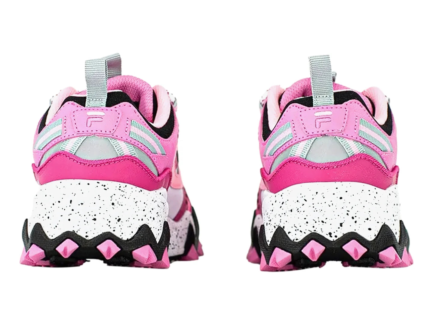 Tenis FILA Oakmont TR Blanco y Rosa para Mujer