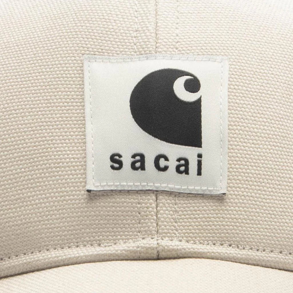 Sacai x Carhartt WIP Duck Cap Ivory