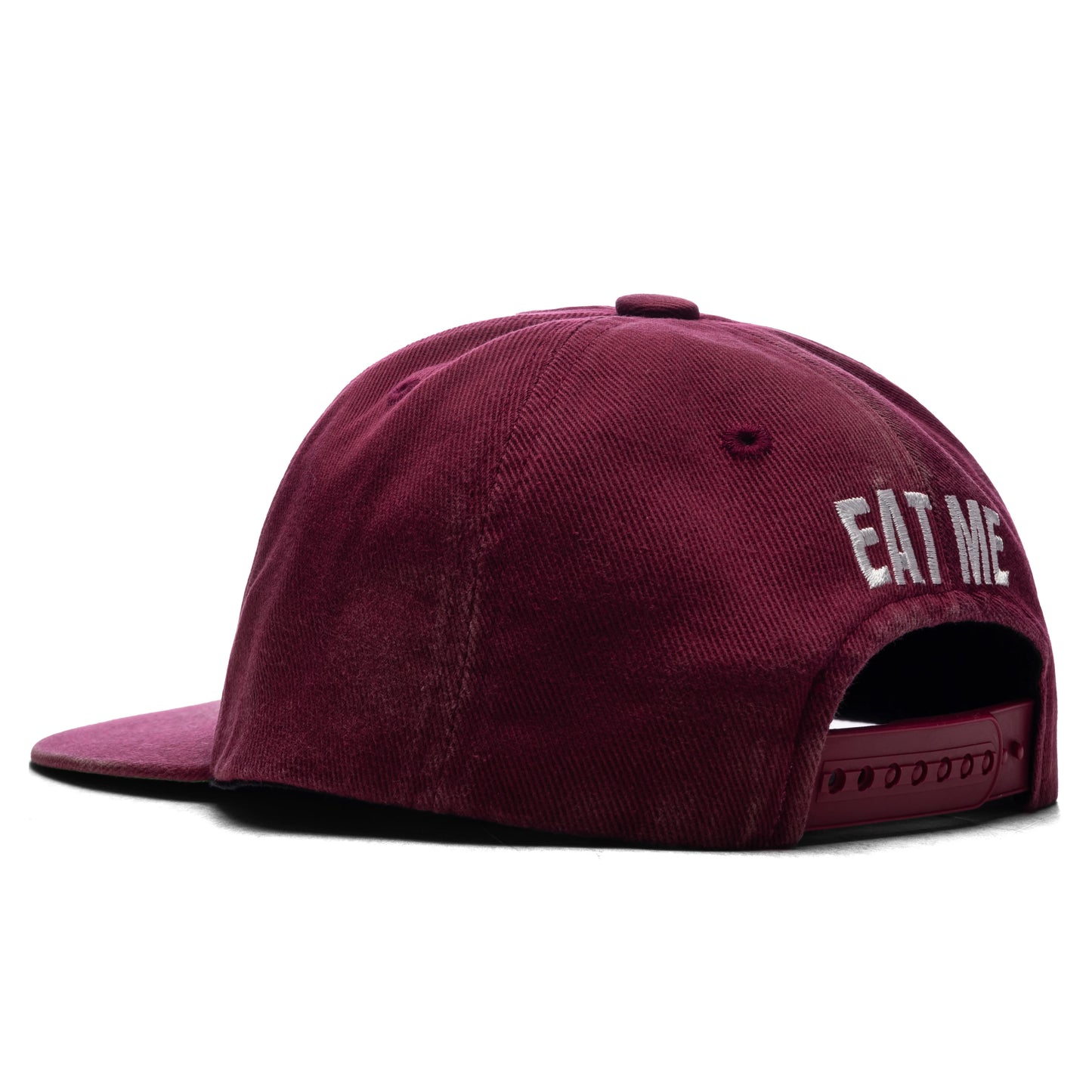 5 Panel Eat Me Cap Burgundy