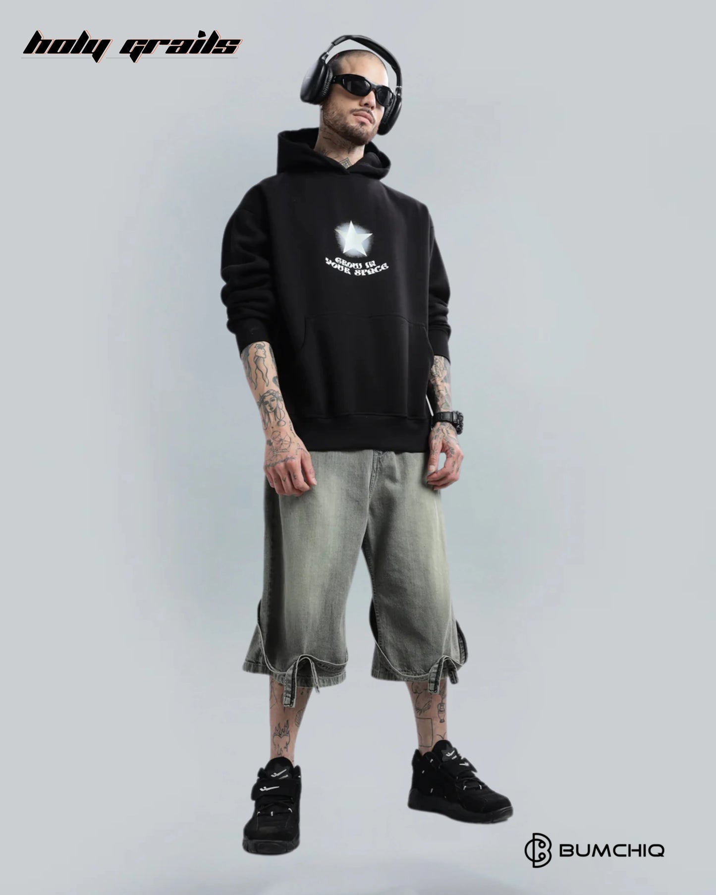 Star Black Hoodie HG x Bumchiq