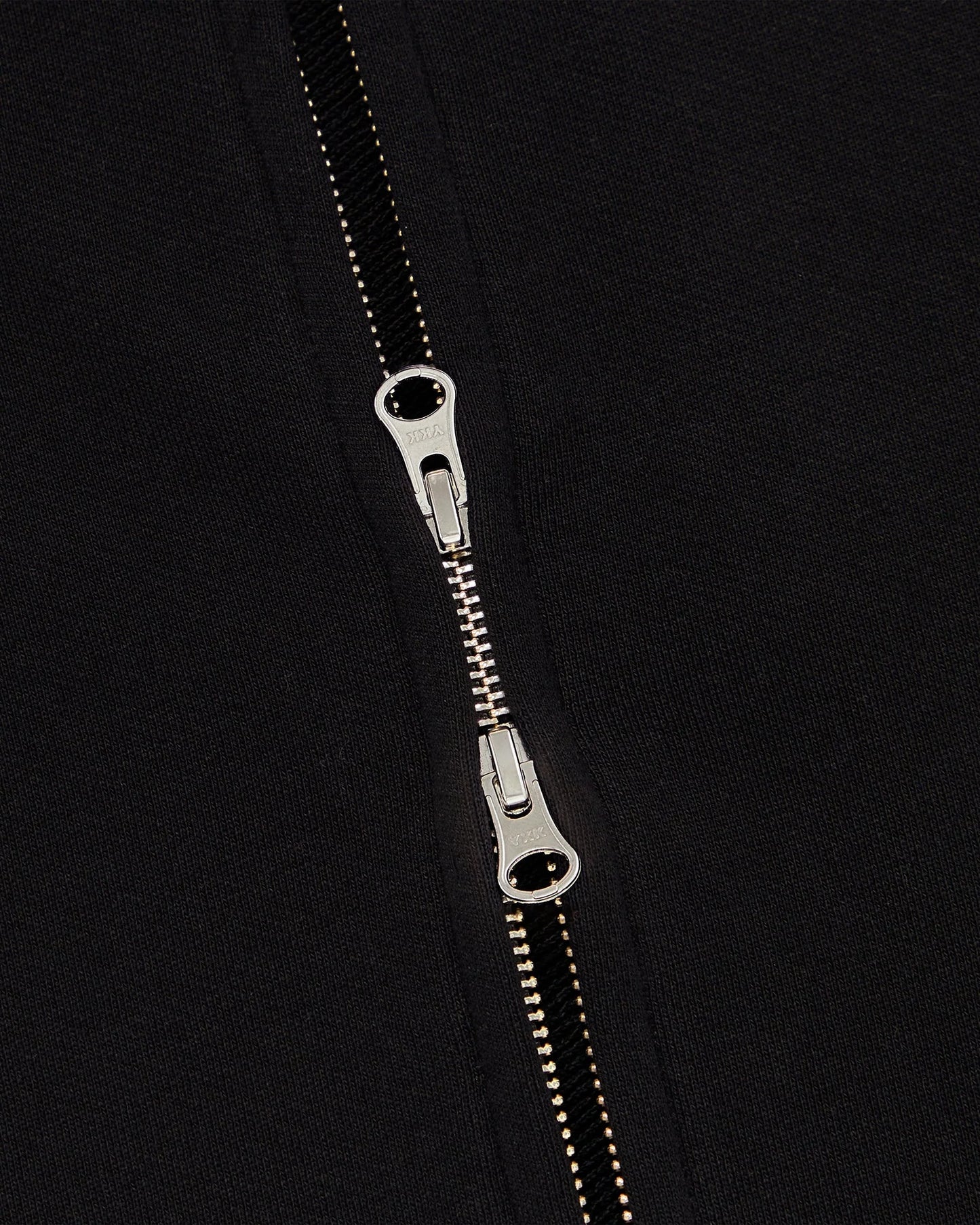 Classic Full Zip Hoodie Black
