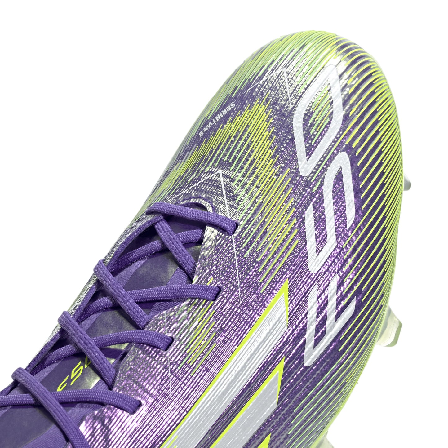 adidas F50 Elite Firm Ground Soccer Cleats Purple White Lemon