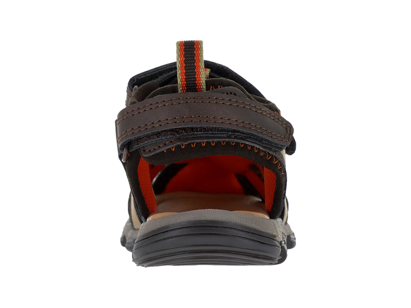 Sandalias Guany Marrón y Naranja para Niño
