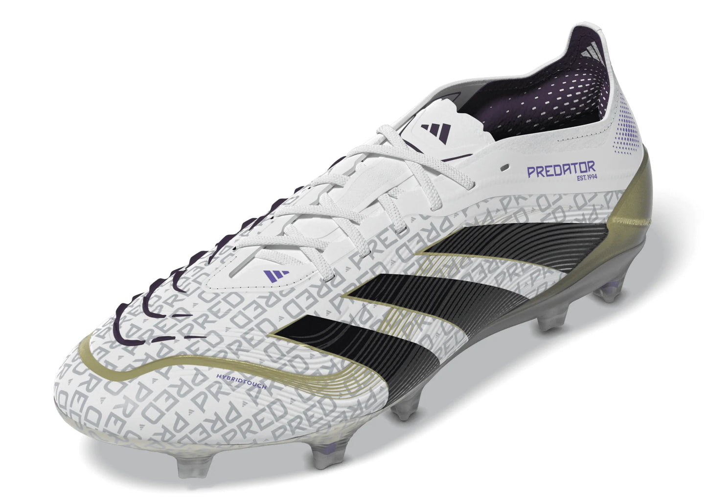 adidas Predator Elite Firm Ground Boots White Black