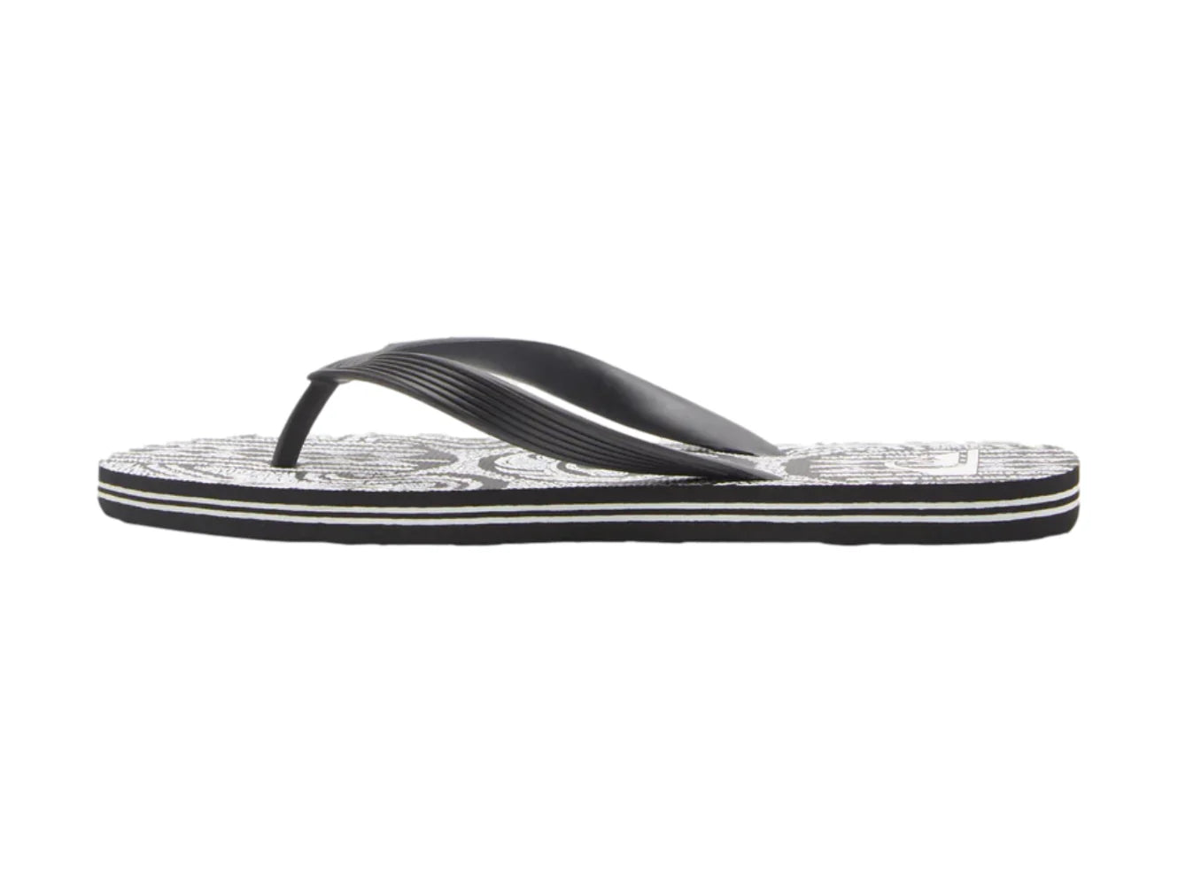 Sandalias Quiksilver Molokai Art II Negro para Hombre