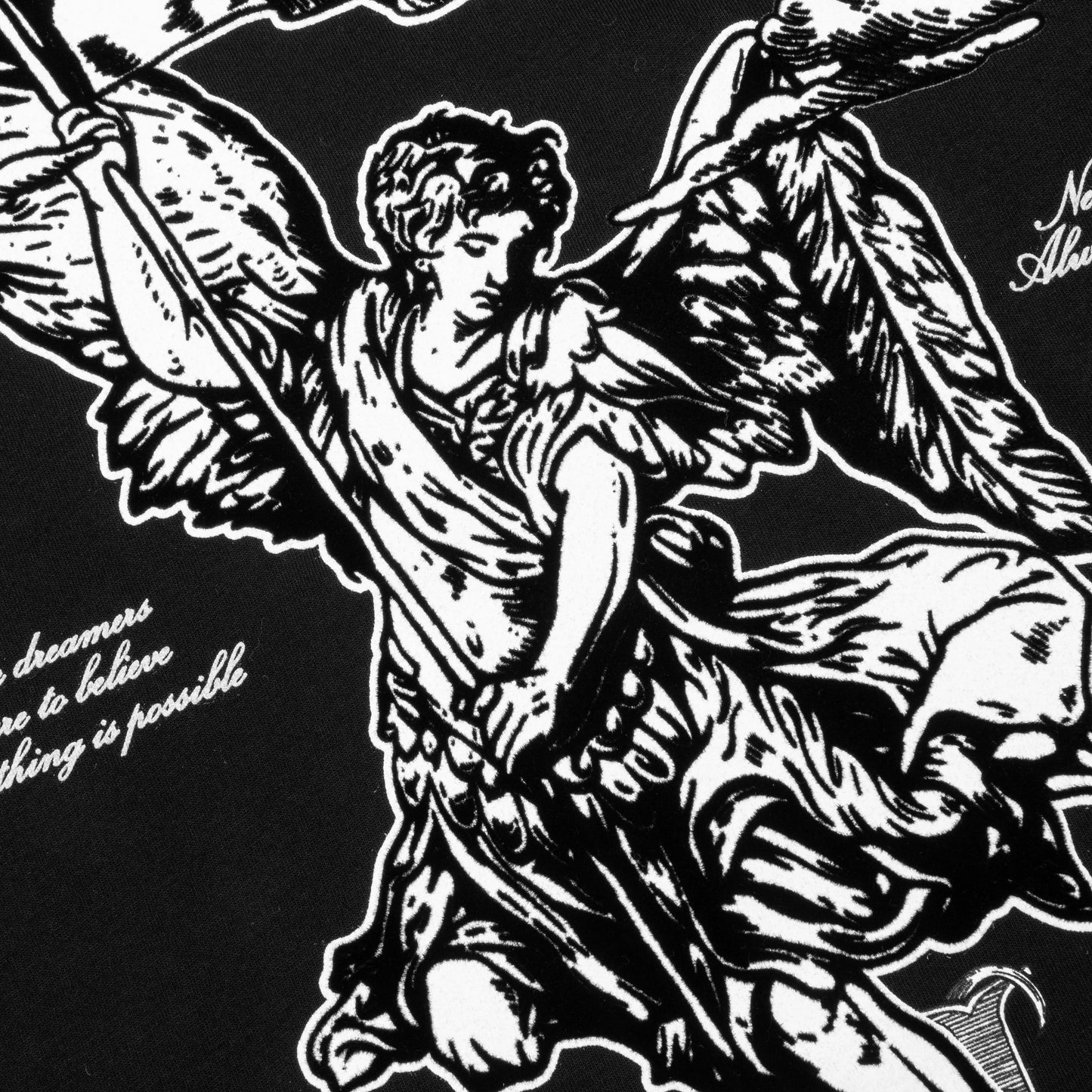 Amiri Angel Tee Black