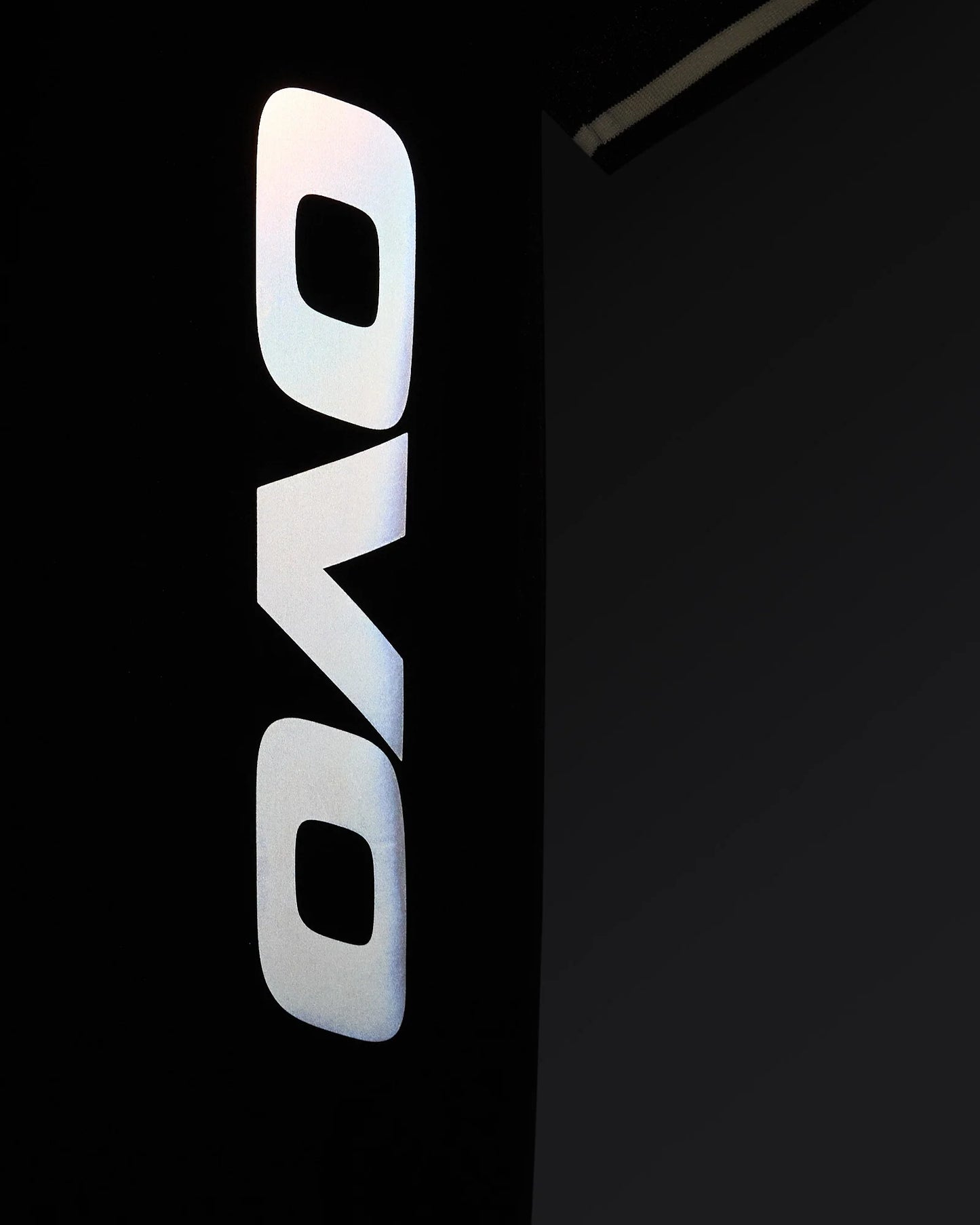OVO Golf Stretch Nylon Polo Black