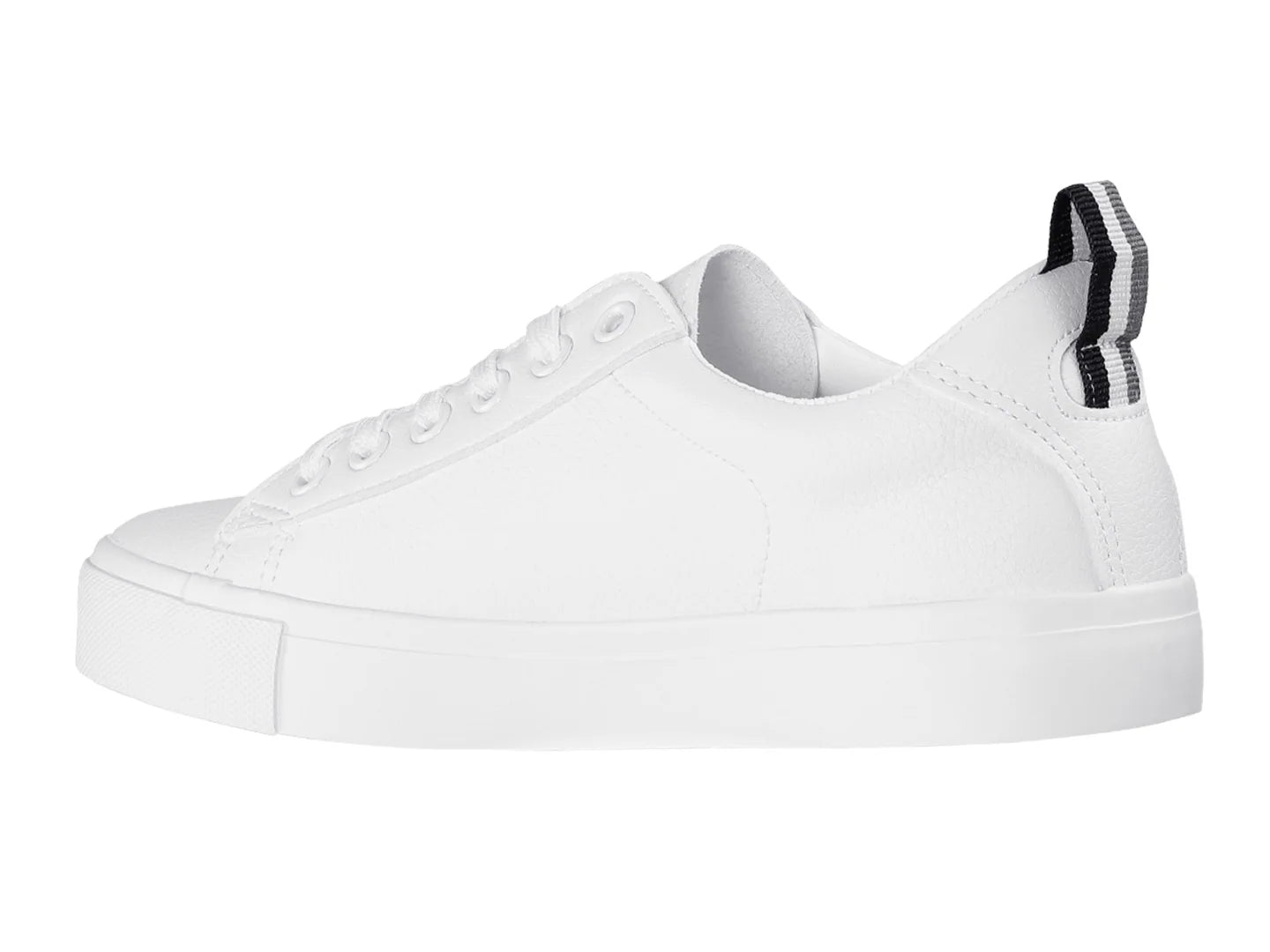 Tenis K Swiss Trinity Blanco Plata y Negro para Mujer