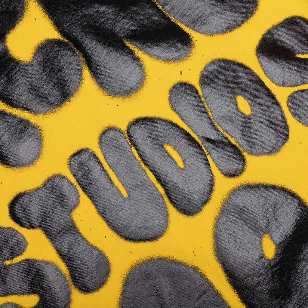 T shirt logo Mustard Yellow