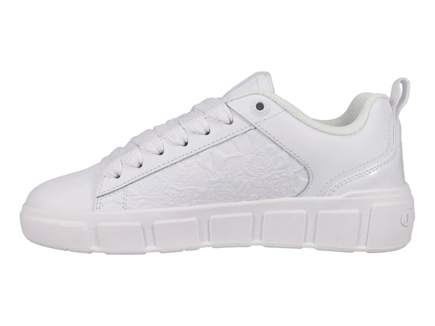 Tenis Champion Ventor Sleek 20 Blanco Floral para Mujer