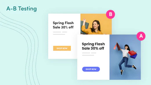 A B Test Tablet Responsive