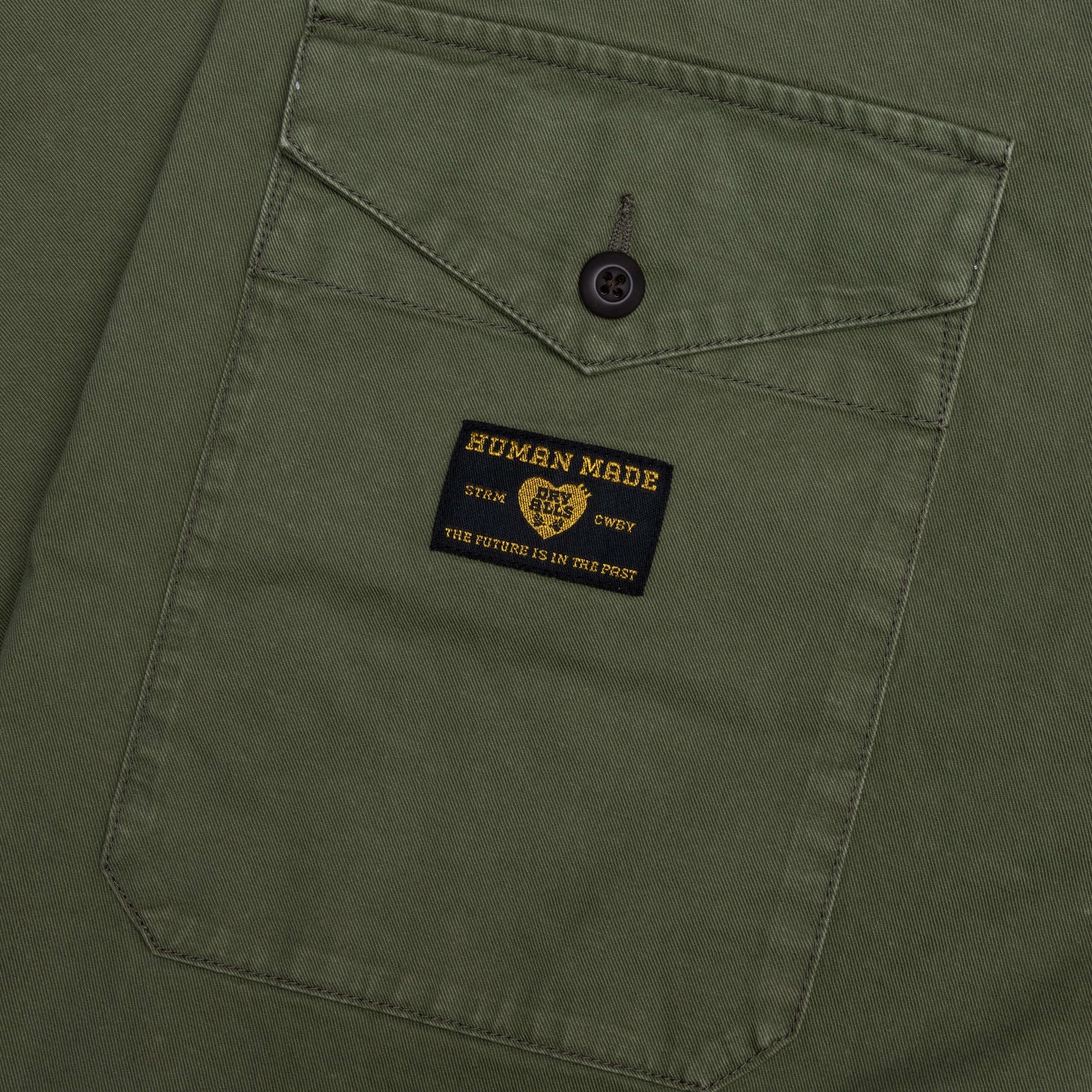 Straight Cargo Pants Olive Drab