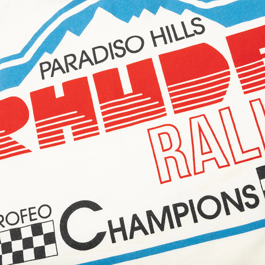 Paradiso Rally Tee Vintage White