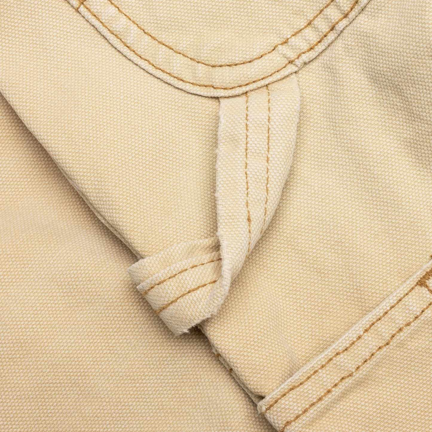 Canvas Double Knee Work Pant Tan
