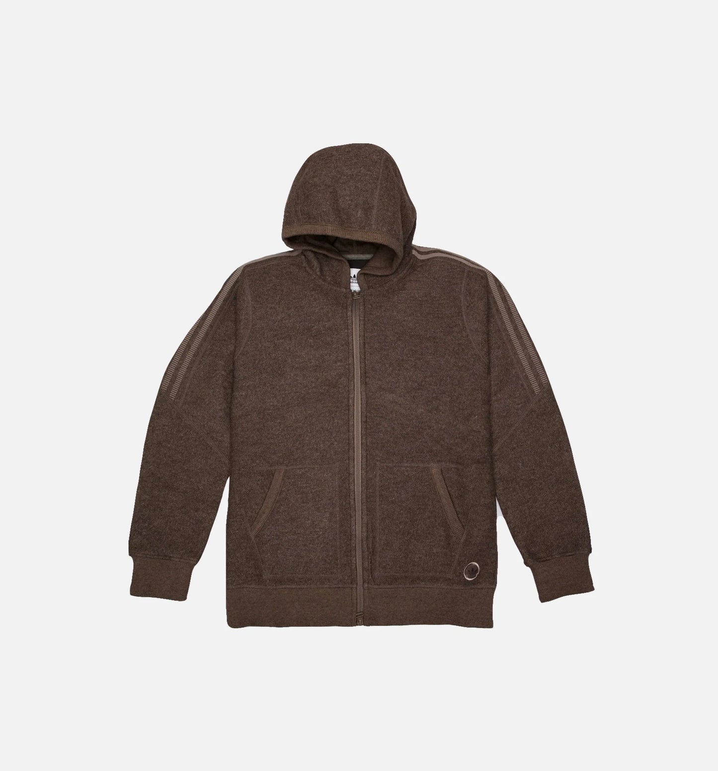 adidas X Wings Horns Mic Double Waffle Mens Hoodie Brown