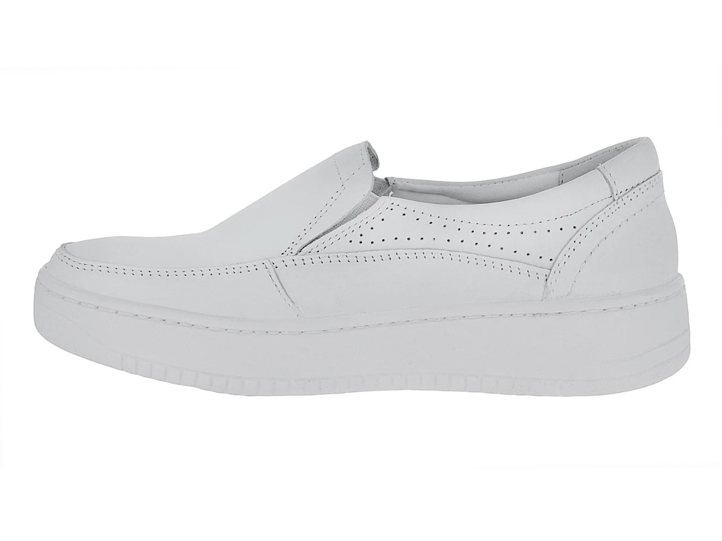 Zapatos Planos Mas Descanso Blanco para Mujer