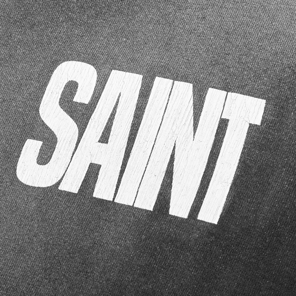Saint Michael x Last Man Beating S S Tee Black