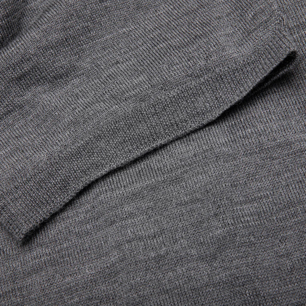 Red Emblem S S Polo Neck Grey