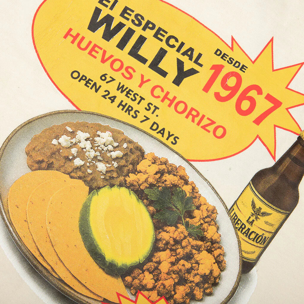 Willys Taco Shop Tee Masa Pristine
