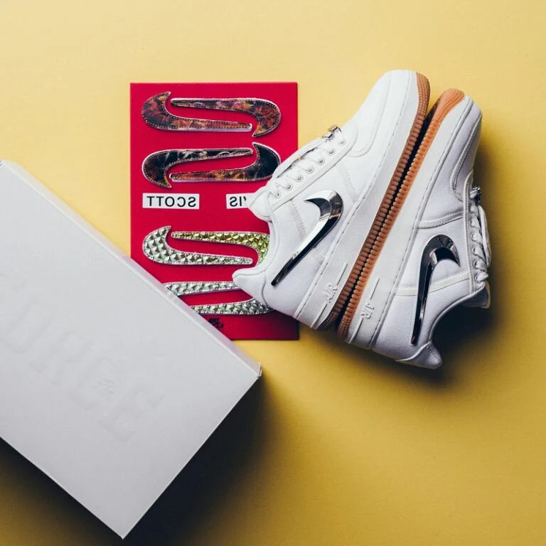 Nike Air Force 1 x Travis Scott Low Sail Sneakers