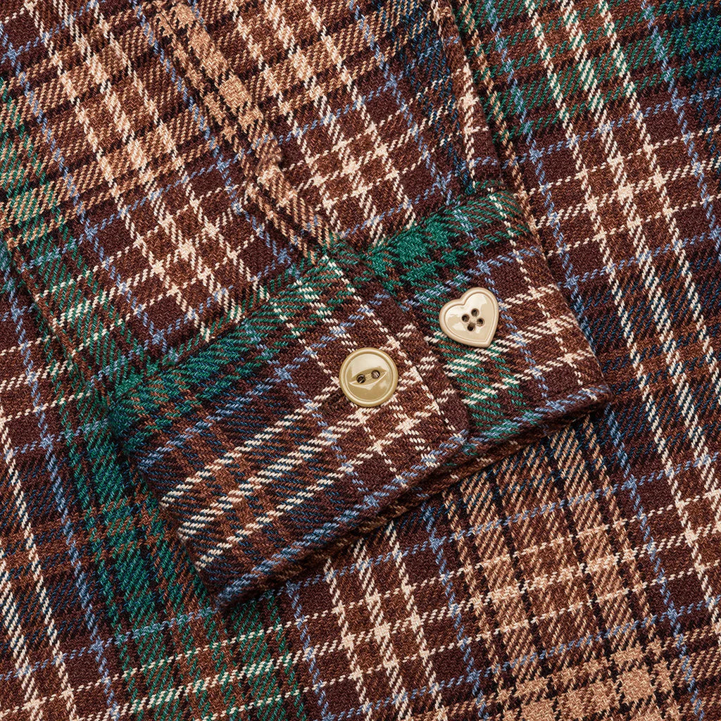 Check Shirt Brown