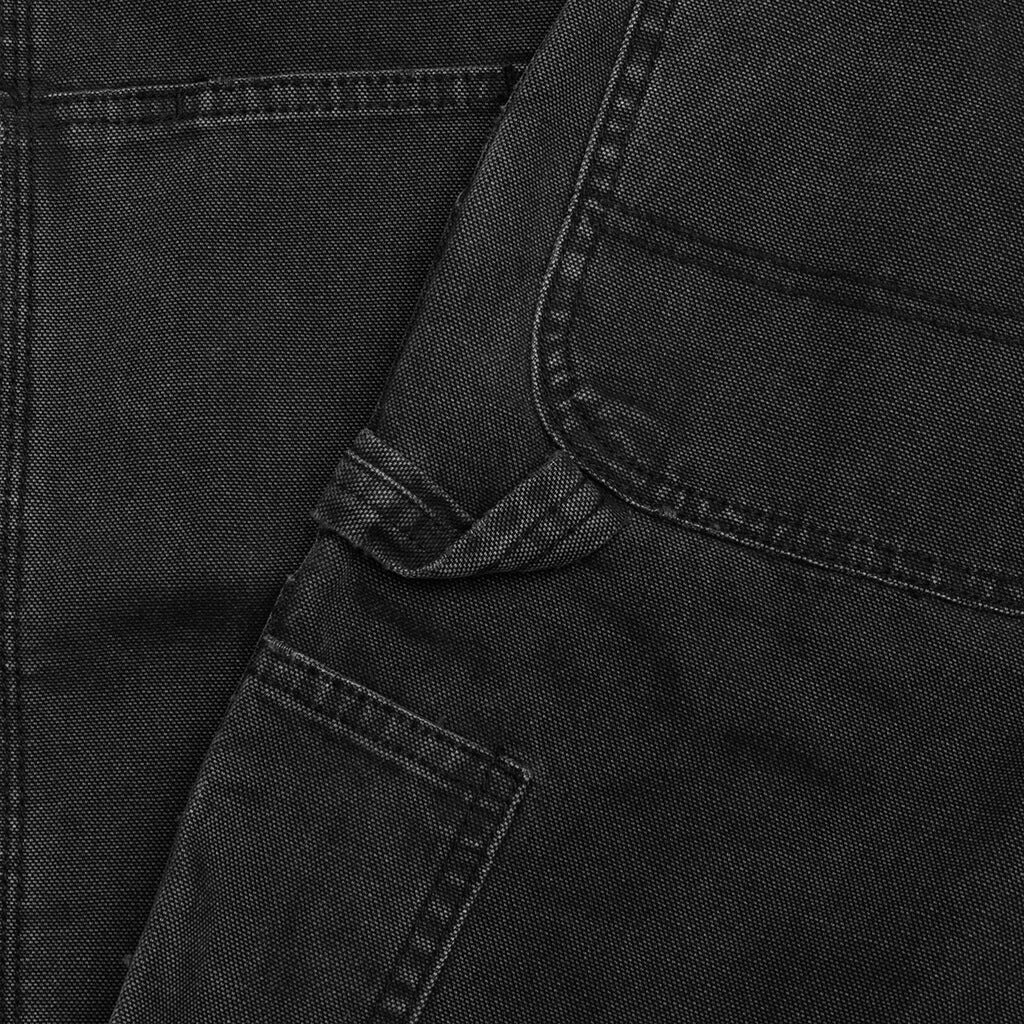 Canvas Double Knee Work Pant Black