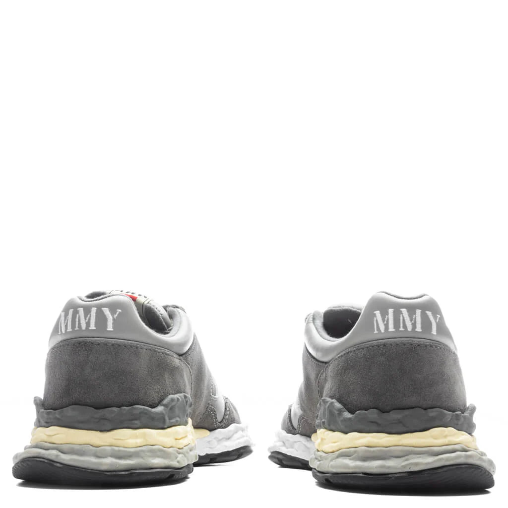 George OG Sole Mix Material Low Top Grey