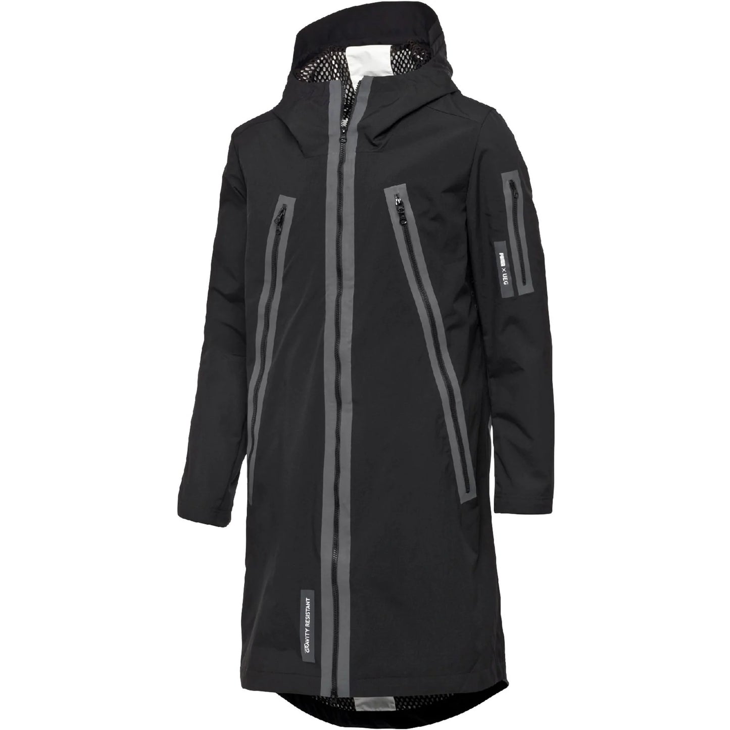 Puma X UEG Parka Jacket Mens Puma Black