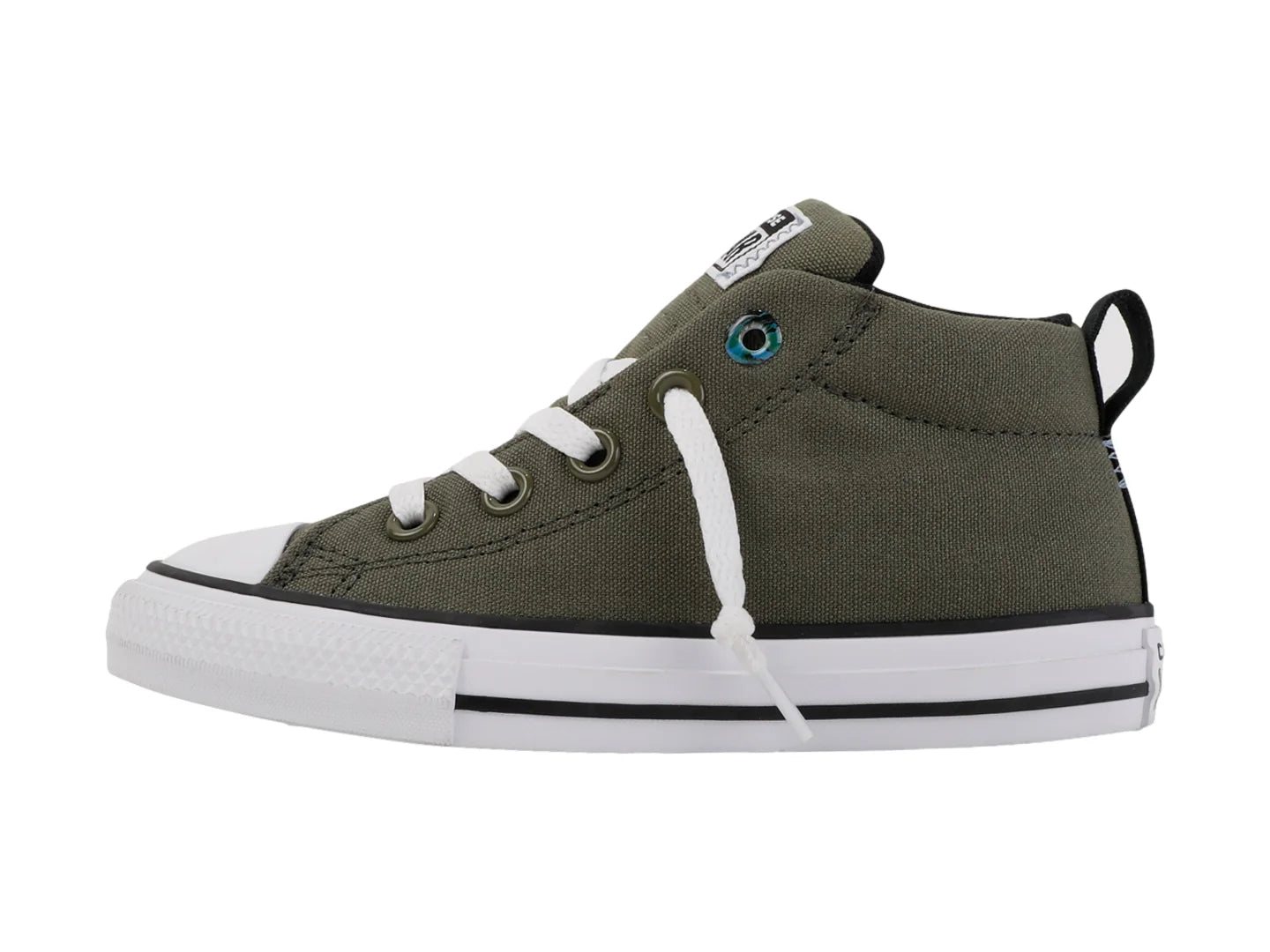 Tenis Converse Chuck Taylor All Star Street Mid Verde Oliva Niño