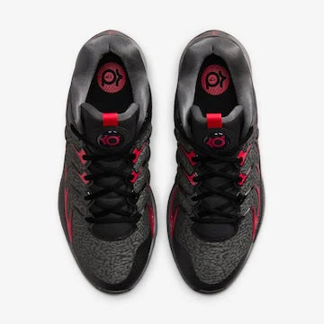 Tenis Nike KD17 Preto Vermelho