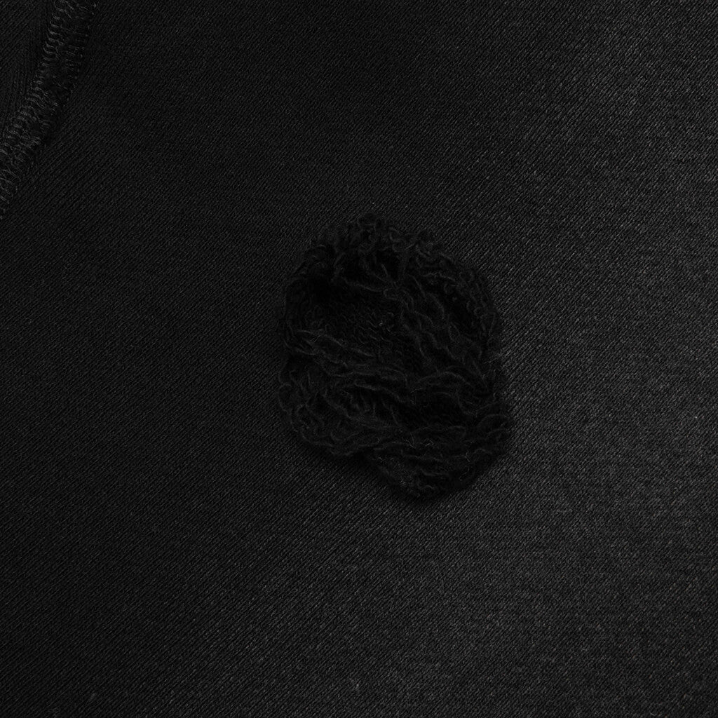 Deconstructed Sweatshirt Black