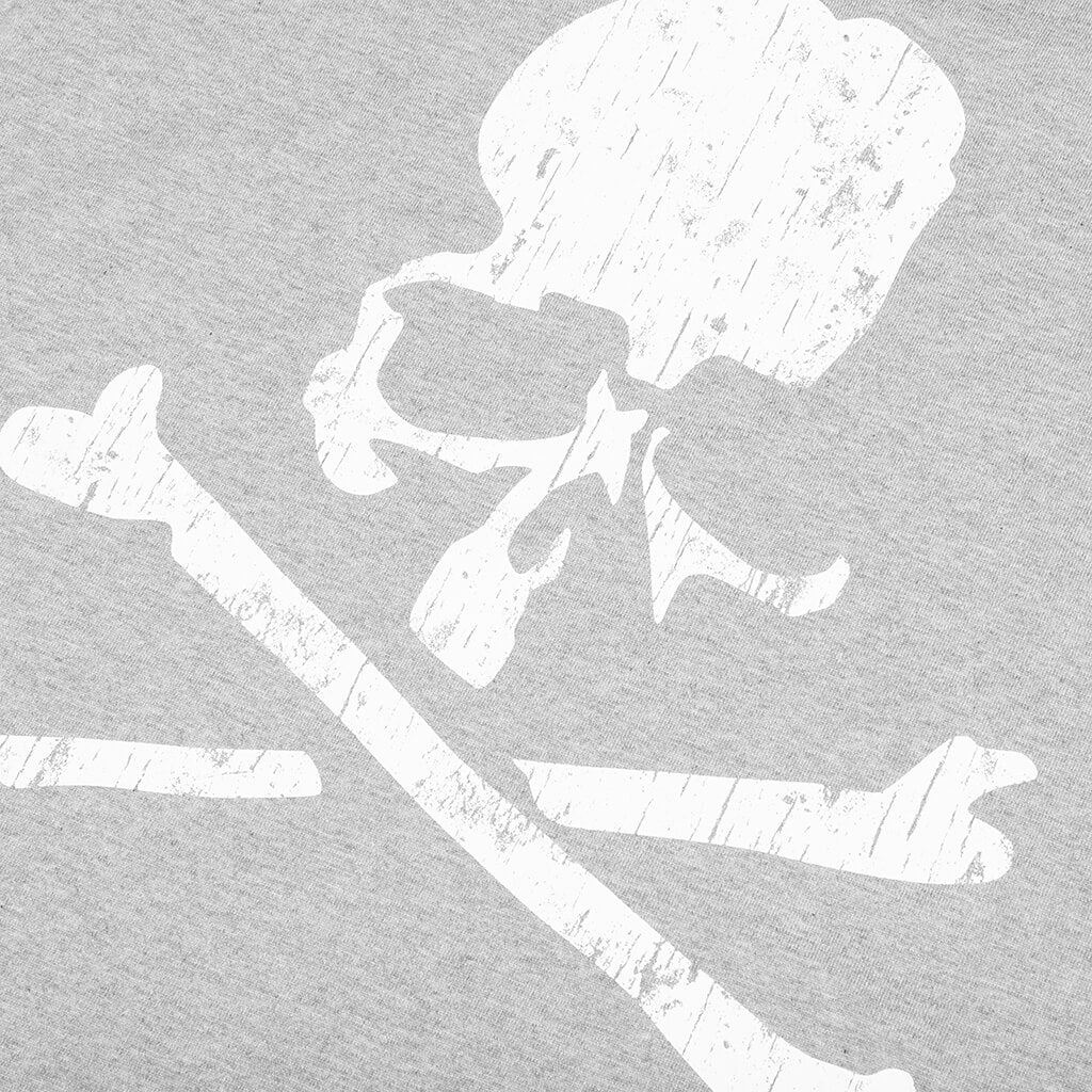 Top Grey Printed T Shirt Top Grey