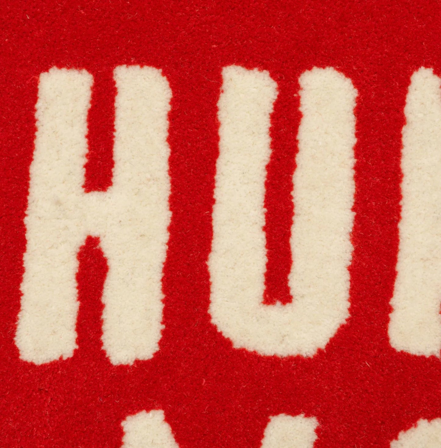 Heart Rug Medium Red