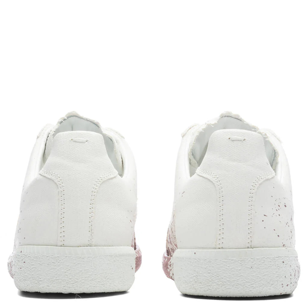 Replica Painter Sneaker White Roseate