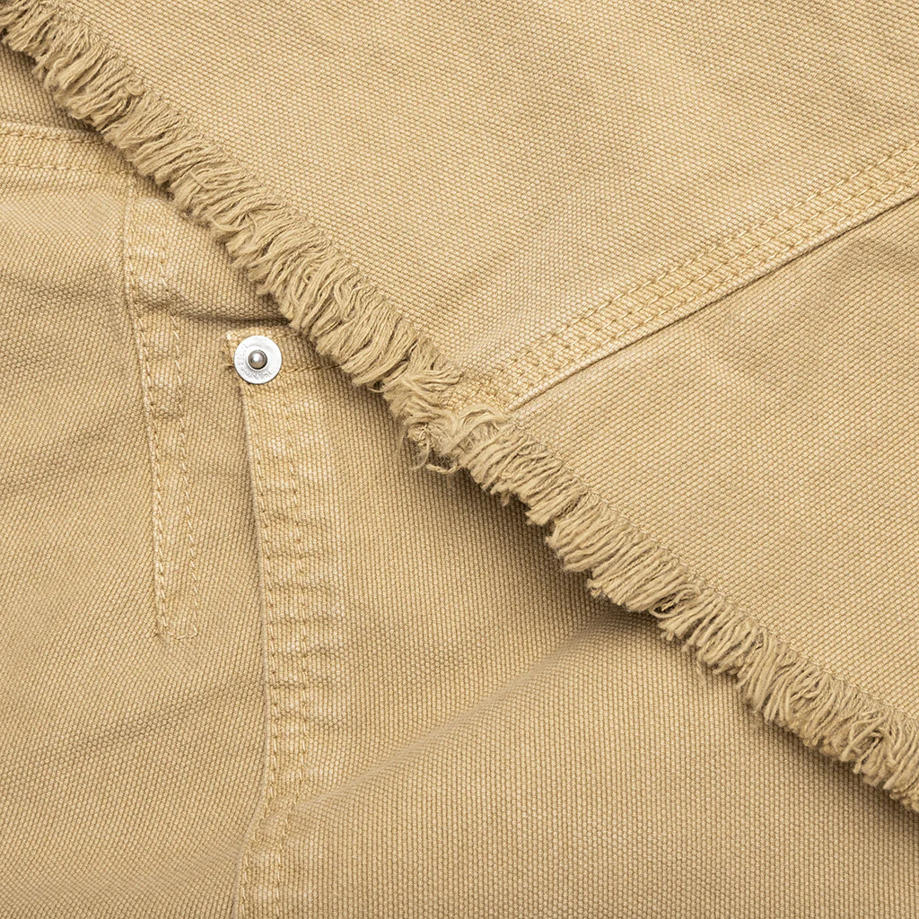 Twisted Workwear Shorts Beige